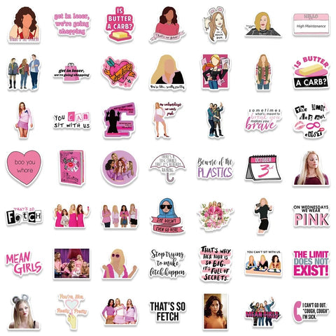 Mean girls stickers