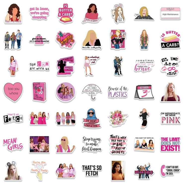 Mean girls stickers