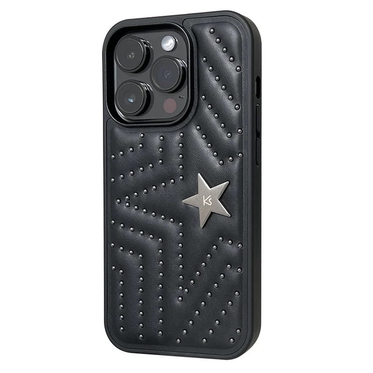 Stars Leather Case