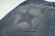 Wide Leg Stars Jeans