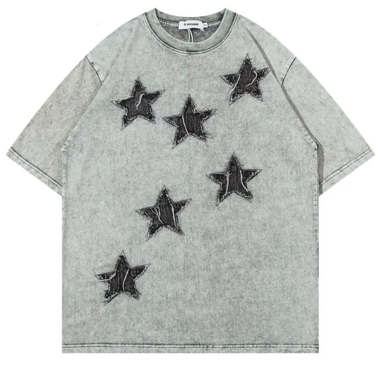 Embroidery Stars T-Shirt