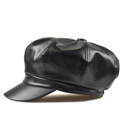 Leather cap