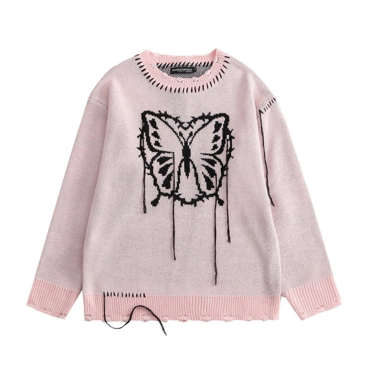 Butterfly pullover