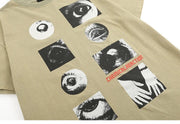 Eye Graphic Print T Shirts