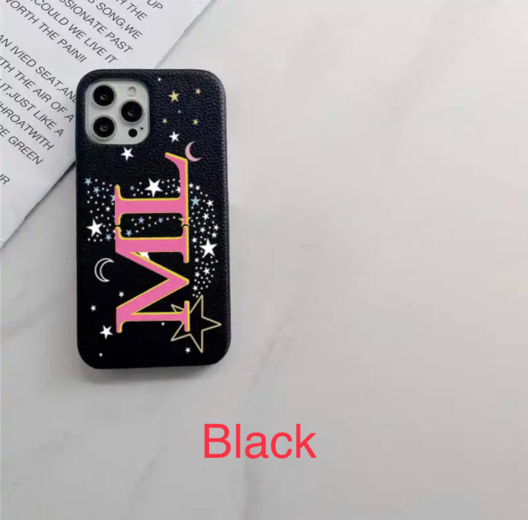 Custom Moon&Stars iPhone Case