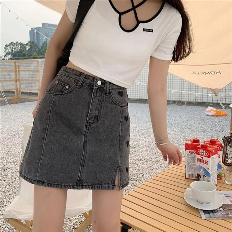 Denim Skirt