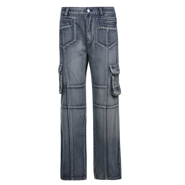 Cargo Denim Jeans