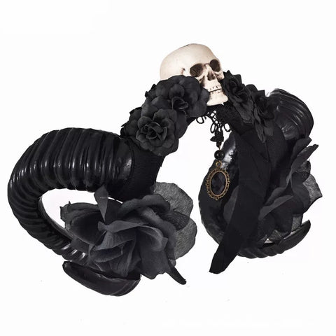 Skull hair band