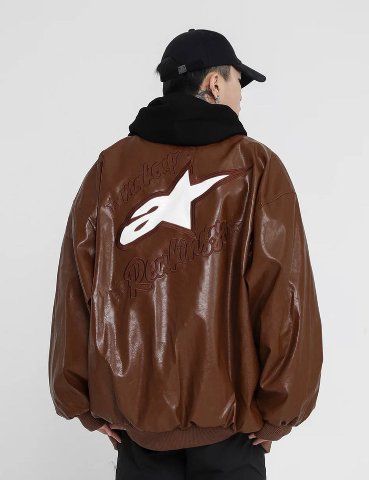 Star Leather Jacket