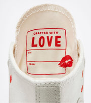 Converse Embroidered Hearts