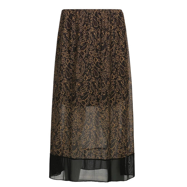 Vintage midi skirt