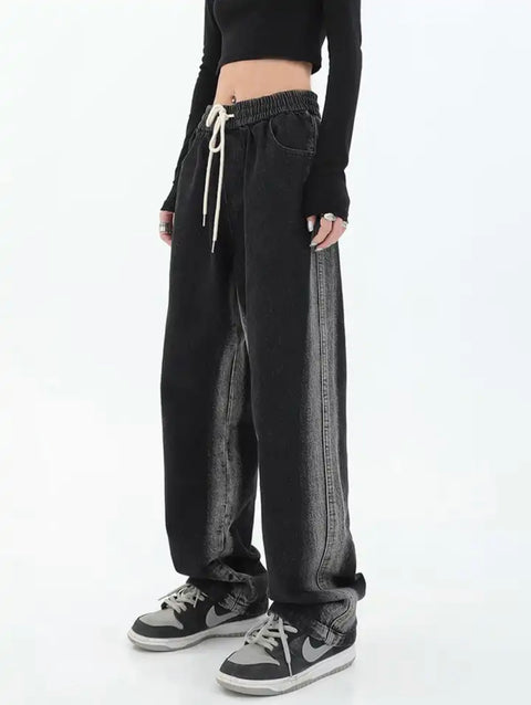 Baggy Straight Leg Pants