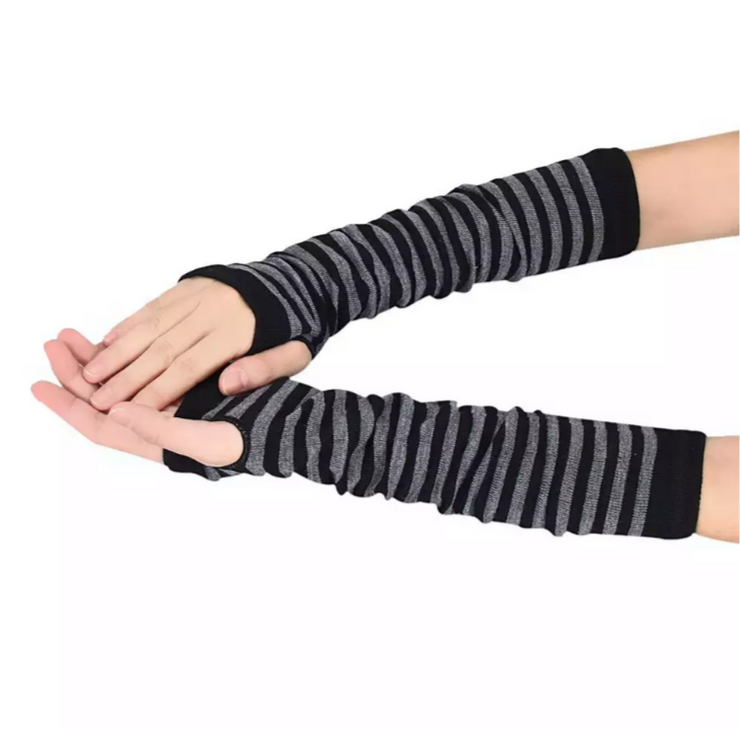 Long Fingerless Gloves