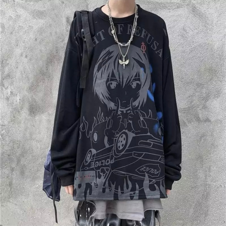 Long Sleeve Harajuku Sweater