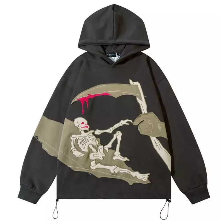 Skull hoodie