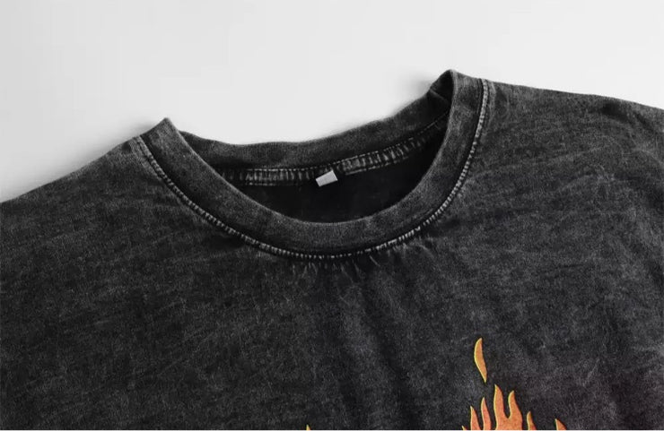 Flame Skulls Sweatshirt