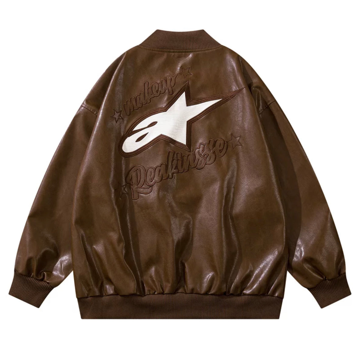 Star Leather Jacket