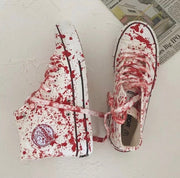 Bloody Canvas Shoes