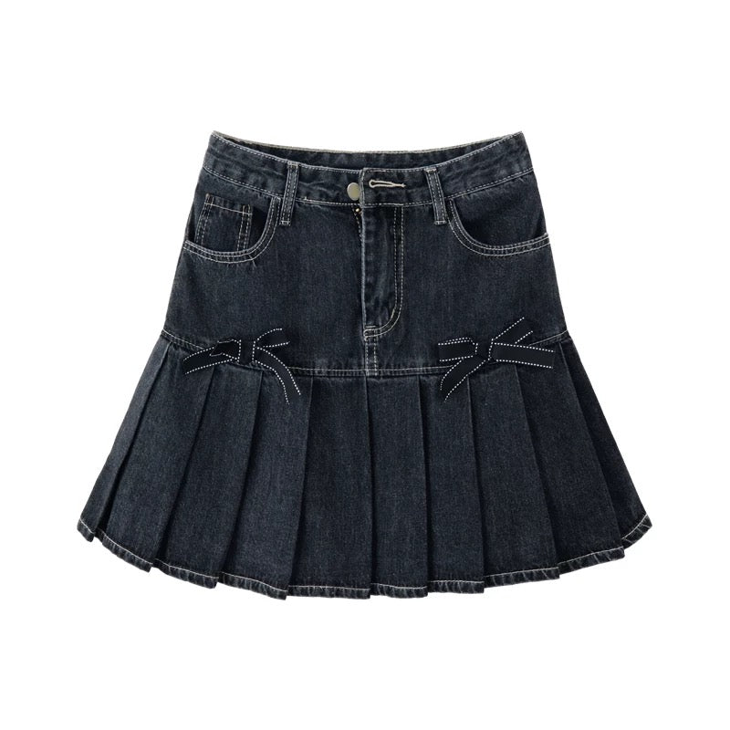 Denim Mini Skirt