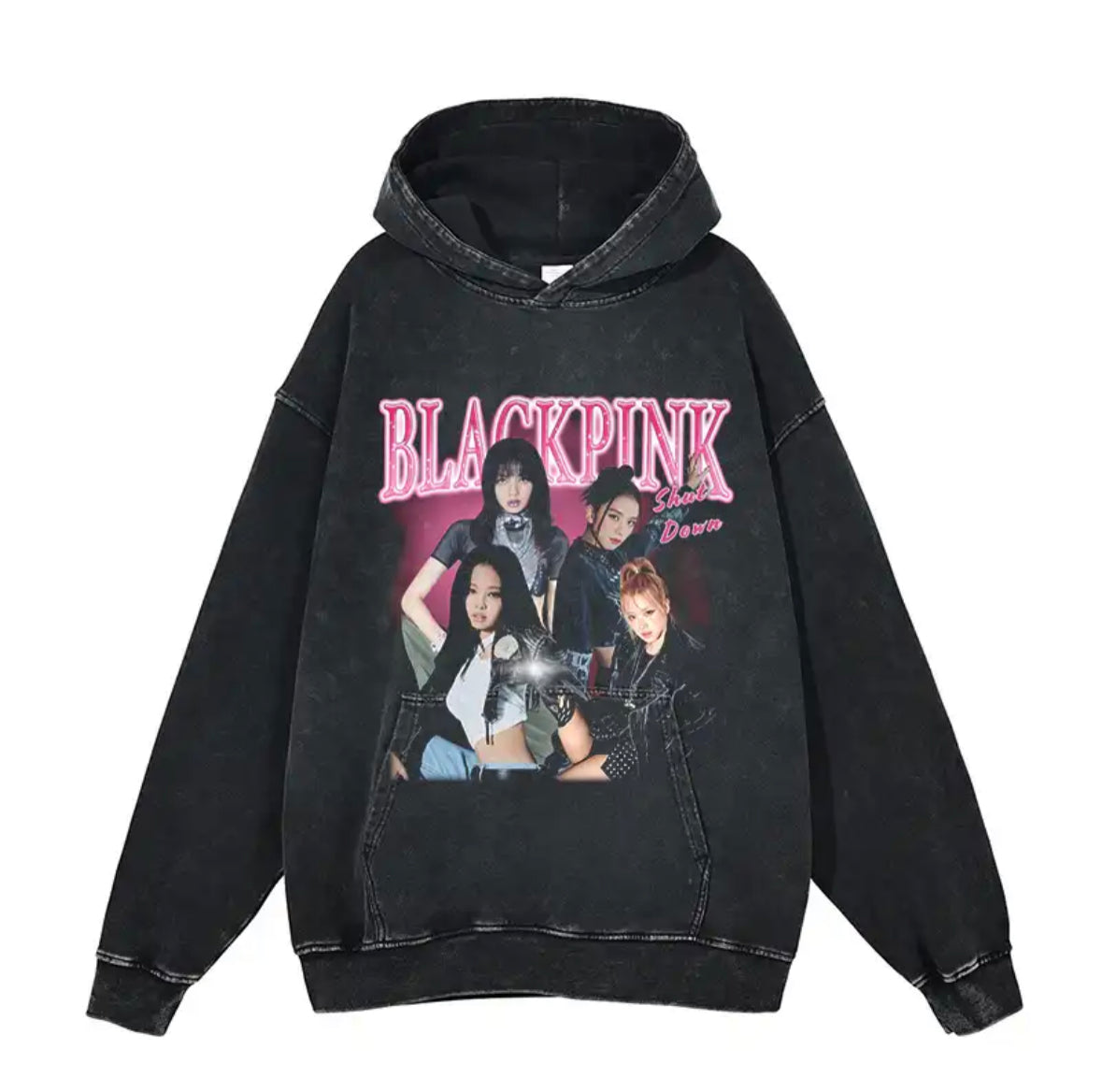 Black Pink Hoodie