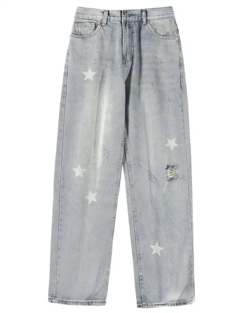 Star Print jeans