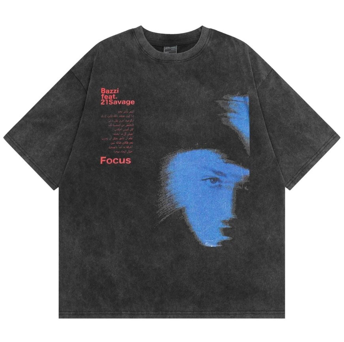 Illusory Portrait Graphic Tee