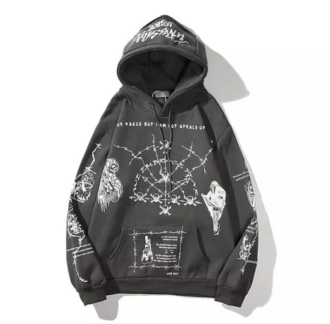 Punk Skull Hoodie