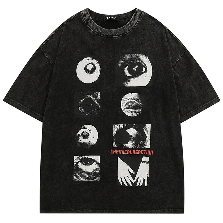 Eye Graphic Print T Shirts