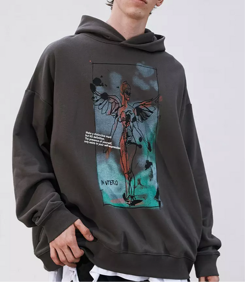 Angel Loose Hoodie