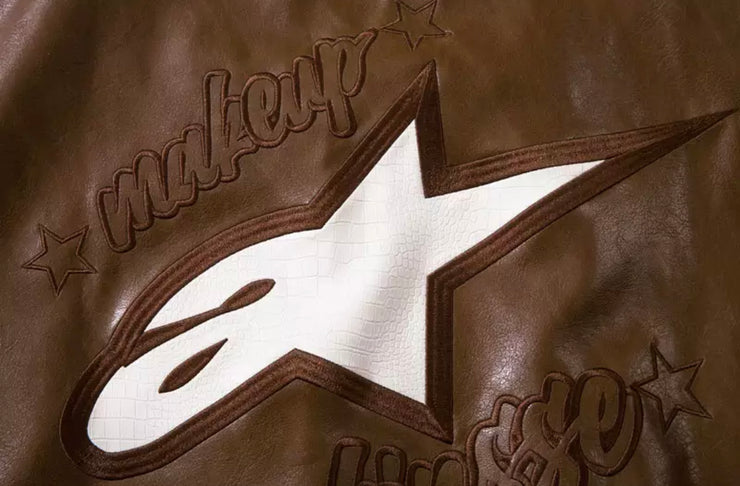 Star Leather Jacket