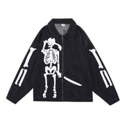 Skull Jeans Jacket