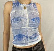 Vintage Eyes Top