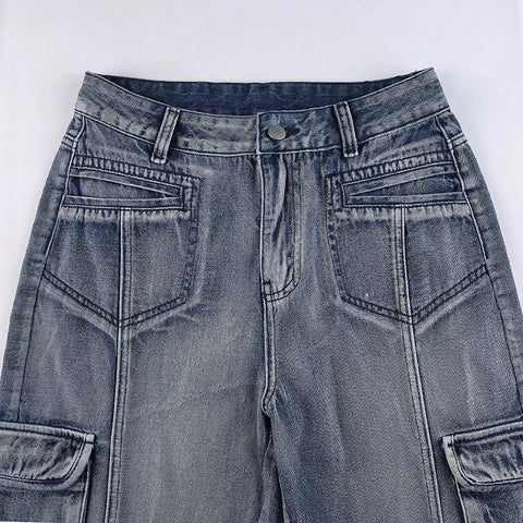 Cargo Denim Jeans