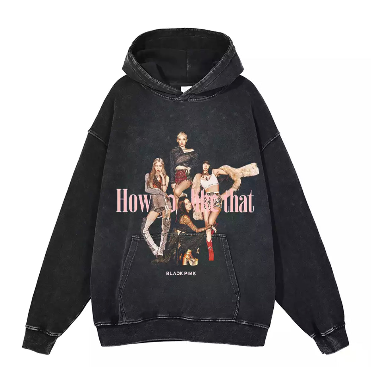 Black Pink Hoodie