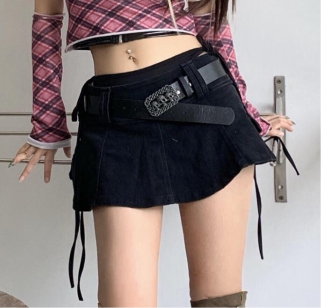 Harajuku Low Waist Mini Skirt