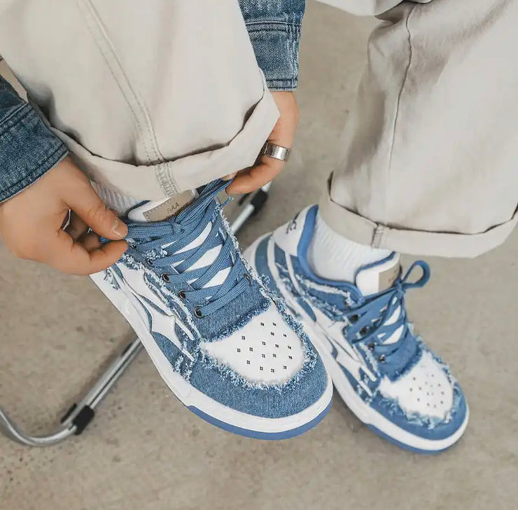 Denim Star Sneakers