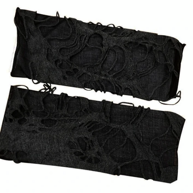 Gothic Black Long Glove
