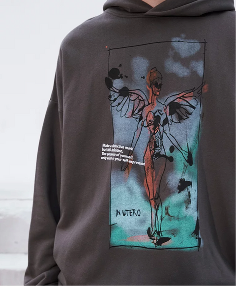 Angel Loose Hoodie