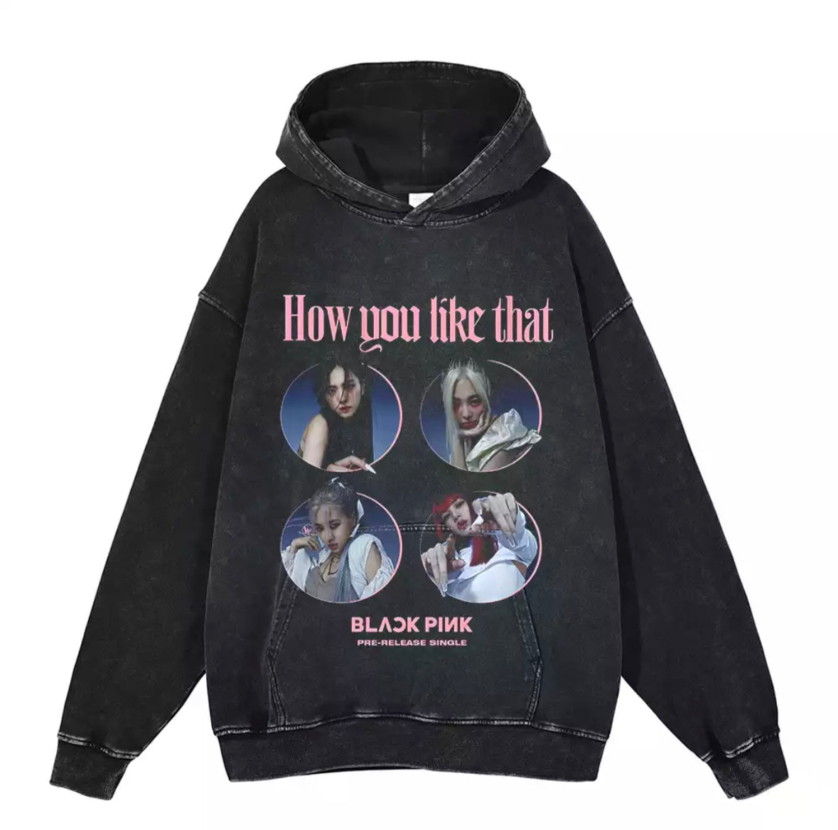 Black Pink Hoodie