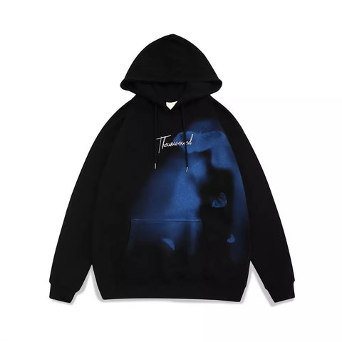 Oversize butterfly hoodie