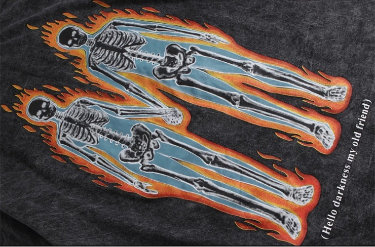 Flame Skulls Sweatshirt