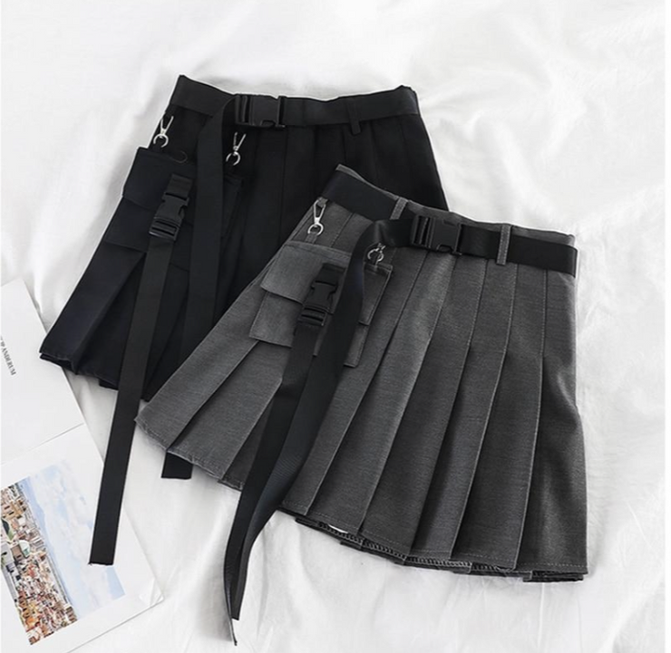 High Waist Harajuku Skirt