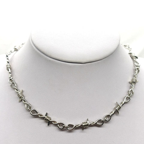 Small wire Brambles Iron Unisex Choker