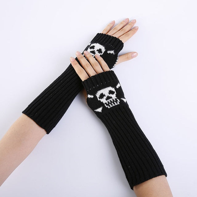 Skull Gloves