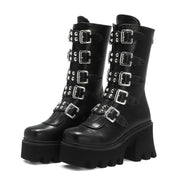 Gothic Black Boots