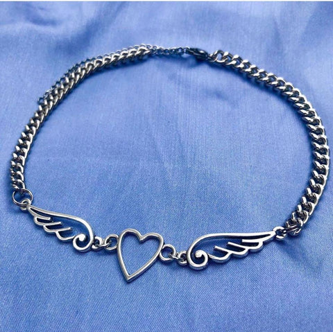 Punk Heart Choker