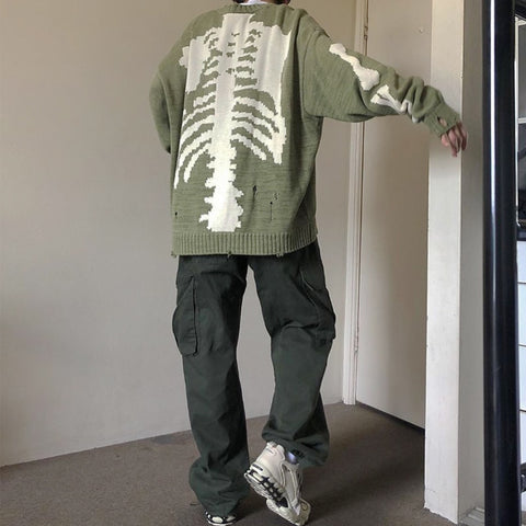 Skeleton Bone Sweater